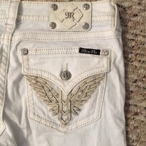 Miss me jeans white